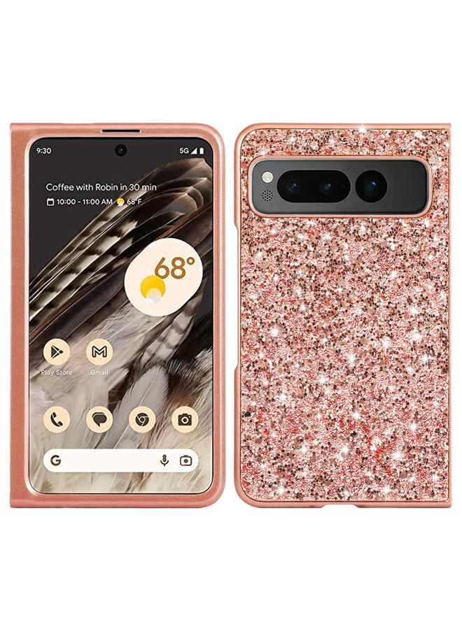 S-TOP Case For Google Pixel Fold Glitter Powder Shockproof TPU Phone Case - Image 1