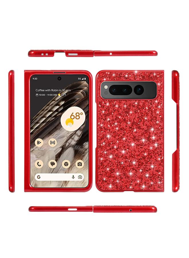S-TOP Case For Google Pixel Fold Glitter Powder Shockproof TPU Phone Case - Image 3