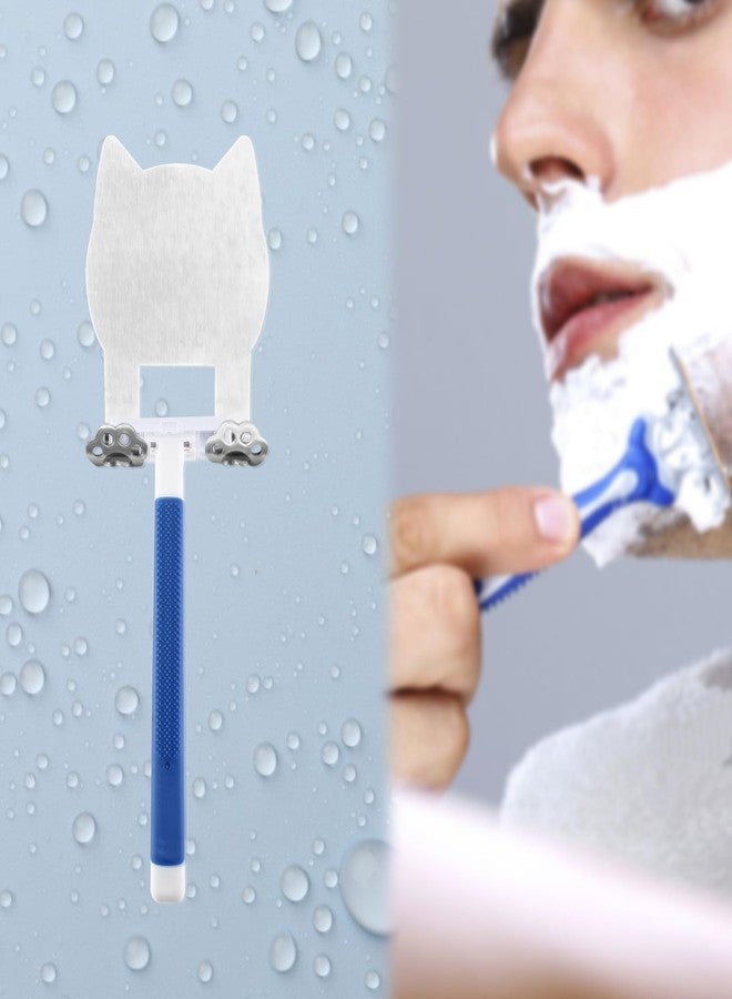 YODOCAMP Cute Holder Shaver Hook Hanger Stand, Funny Razor Holder for Shower Wall, Animal Cartoon Holder Shaver Organizer for Bathroom, Self Adhesive Stainless Steel Shaver Hook TZG11 - Image 3