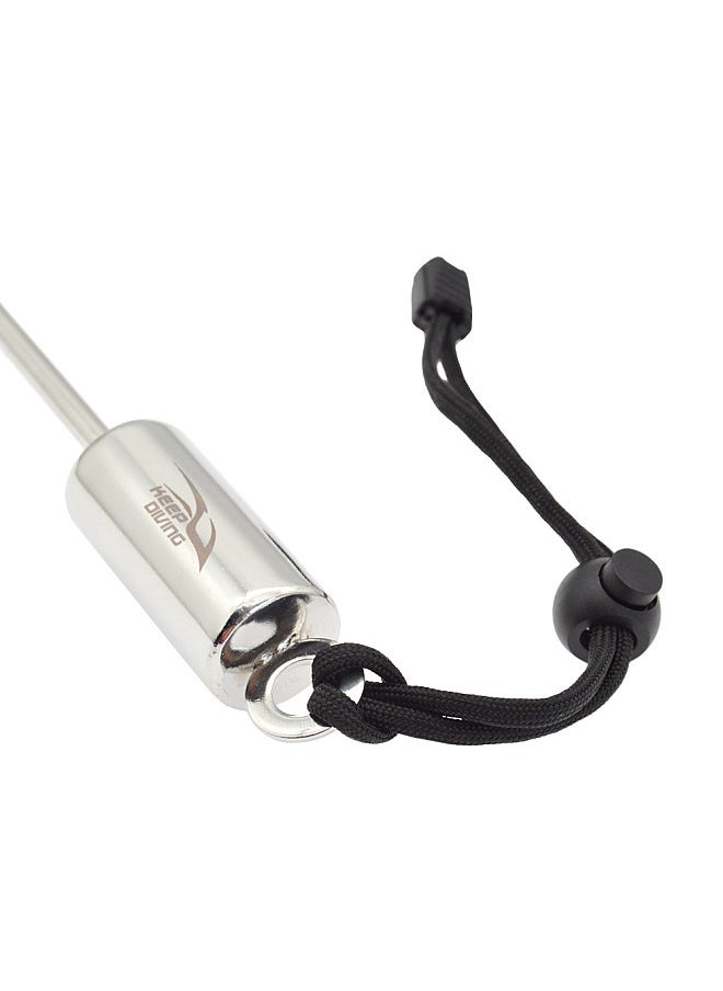 Generic - Scuba Diving Pointer Underwater Stainless Steel Tickle Stick with Lanyard for Scuba Diving - Image 1