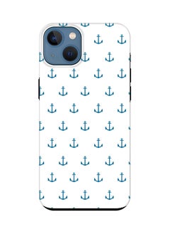 Tough Pro Series Case for iPhone 15 Dual Layer Hybrid PC TPU Customized Mobile Cover Matte Finish Phone Case - Anchor Blue