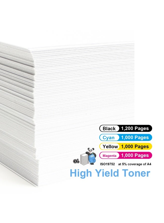 ASTA 126A 130A CE310A CE311A CE312A CE313A CF350A CF351A CF352A CF353A With Upgrade Chip Universal Complete Set One Colorful Toner Cartridges Compatible For HP LaserJet Pro CP1025 CP1025NW M175 M275 MFP M176 M177 Printer High Volume Fast Clear Print - Image 2