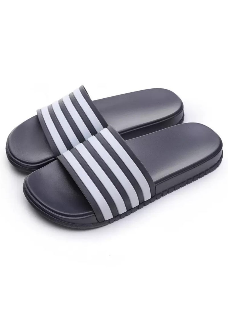 Rock Pow Unisex-adult Slide Sandal Bathroom Shower Slippers Anti-slip Lightweight Soft Home Slipper for  Men Indoor & Outdoor - Image 1