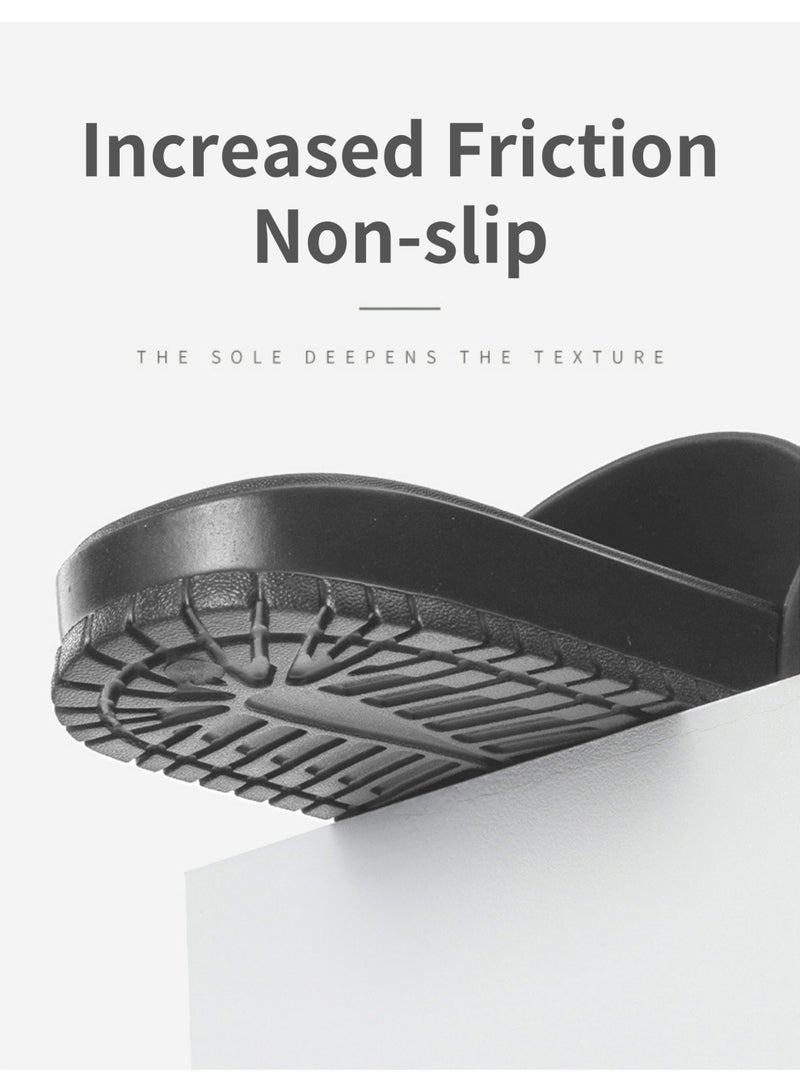 Rock Pow Unisex-adult Slide Sandal Bathroom Shower Slippers Anti-slip Lightweight Soft Home Slipper for  Men Indoor & Outdoor - Image 4