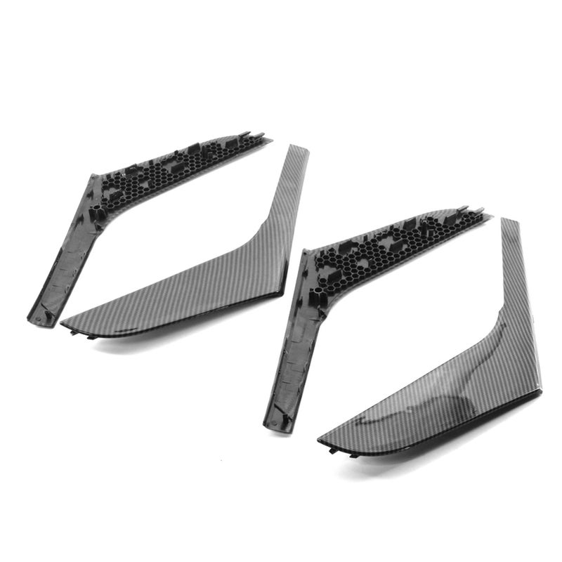 4 Pcs Carbon Fiber Interior Door Armrest Cover Trim Replacement For Volkswagen Golf MK6 2010-2013 - Image 4