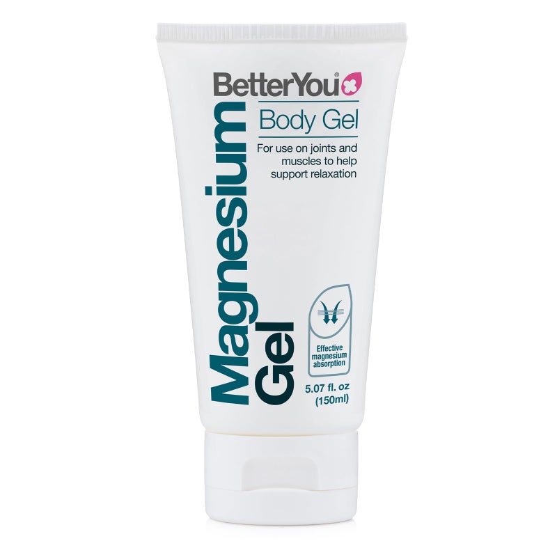 BetterYou Magnesium Gel - Relaxing Muscle Rub - Topical Magnesium for Effective Absorption - Tense Joint Support and Sore Muscle Relief - 5.07 oz - Image 1