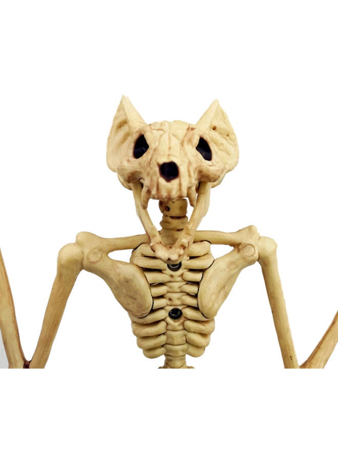 إسكدنيا هيكل عظمي لخفاش يغلق للزينة بيج - Image 5