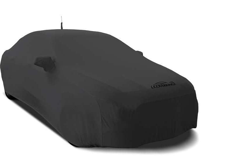 Coverking Custom Fit Exterior Car Cover Designed for Select Porsche 911 Model Vehicles: Satin Stretch Fabric, Dark Gray - Image 1
