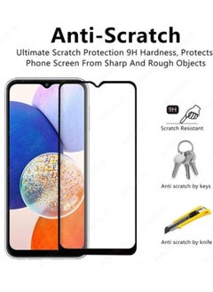 DUSALA [2-Pack] Samsung Galaxy A16/ A26 / F16 / M16 Tempered Glass Screen Protector full Glue Edge to Edge Screen Glass Anti-shatter 9H Hardness Scratch Proof Compatible for Samsung Galaxy A16 / Galaxy A26 / M16 / F16  - Image 2