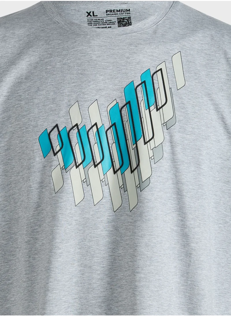 The Emirates 3D Logo Graphic T-Shirt