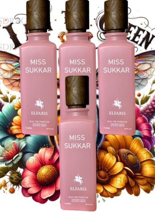 فارس 4 قطع عطر ميس سكر 200 مل - Image 1