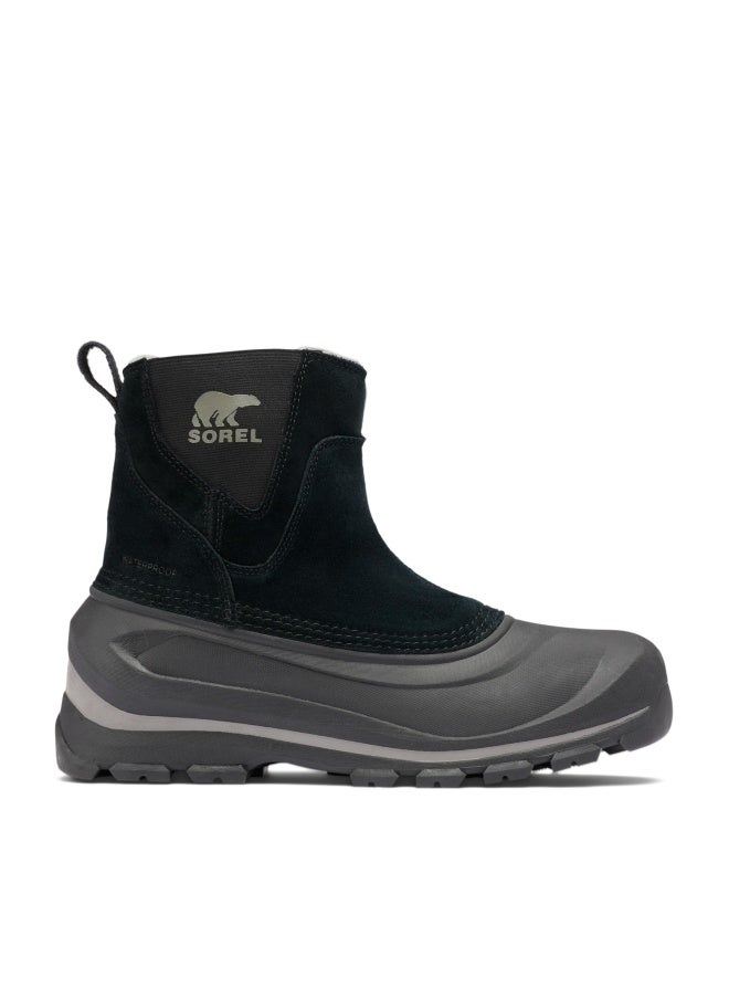 SOREL Men's Buxton Pull On Waterproof Boot - Black, Quarry - 11 - Image 1