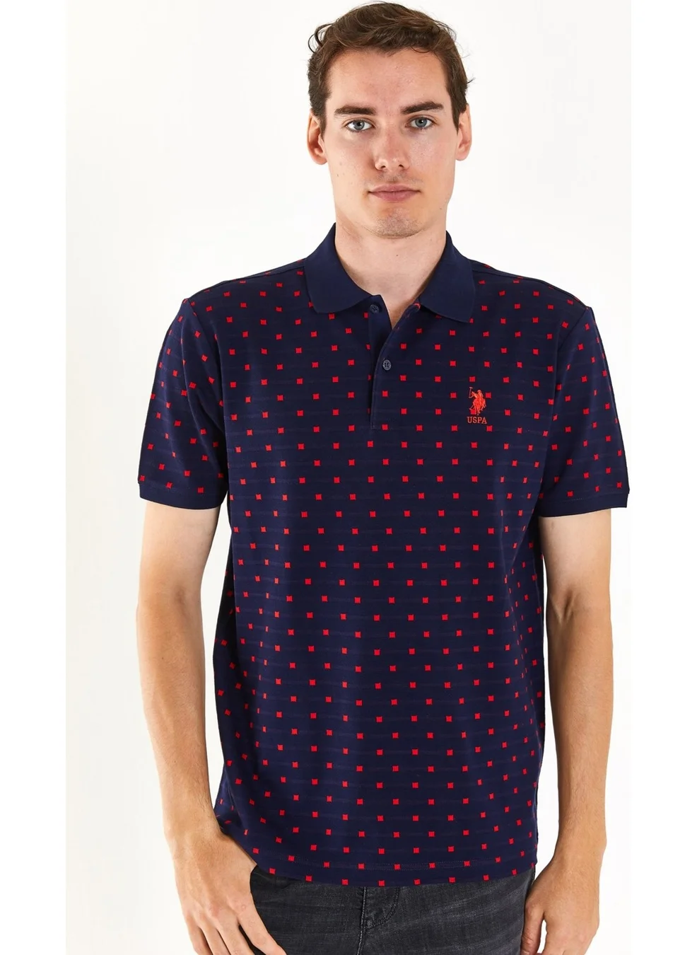 يو اس بولو اسن Base. Polo Assn. Men's T-Shirt 50282501-VR033 50282501-VR033018