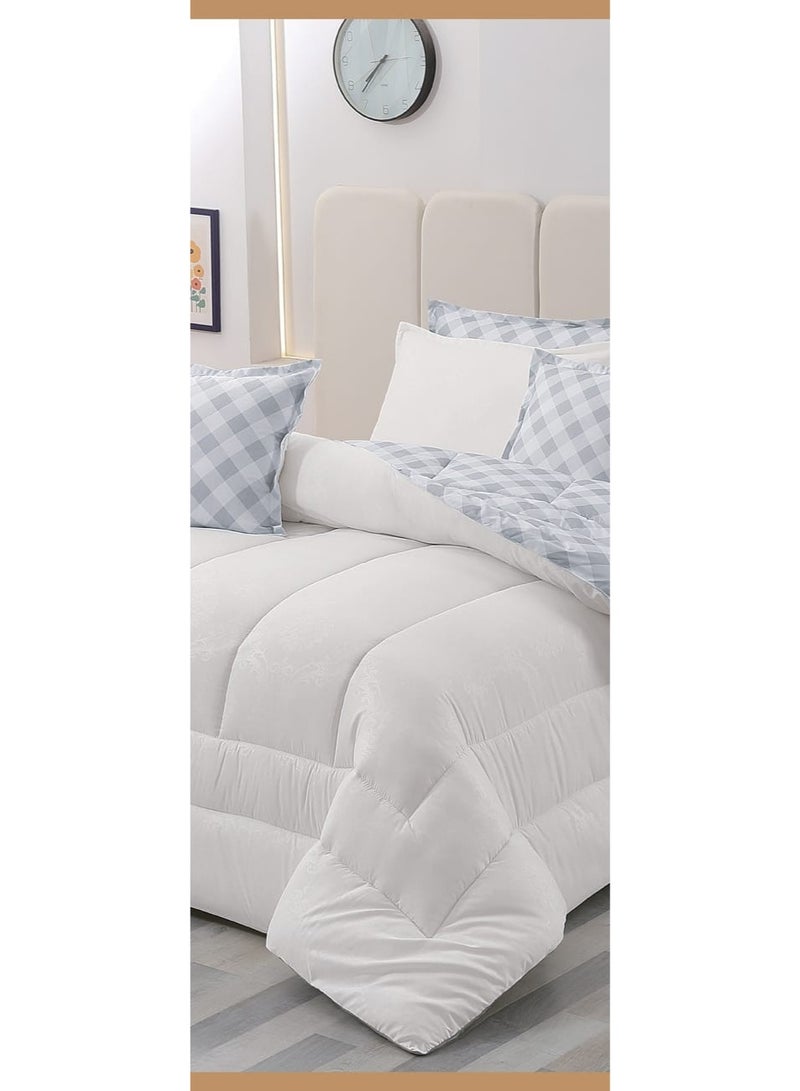 Silk Luxury royal double-sided microfiber bedspread, 240*260 cm  - Image 3