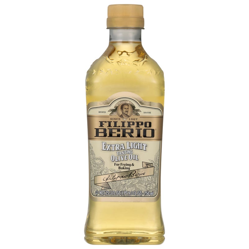 Filippo Berio Extra Light Tasting Olive Oil, 25.3 Ounce rPET Bottle - Image 1