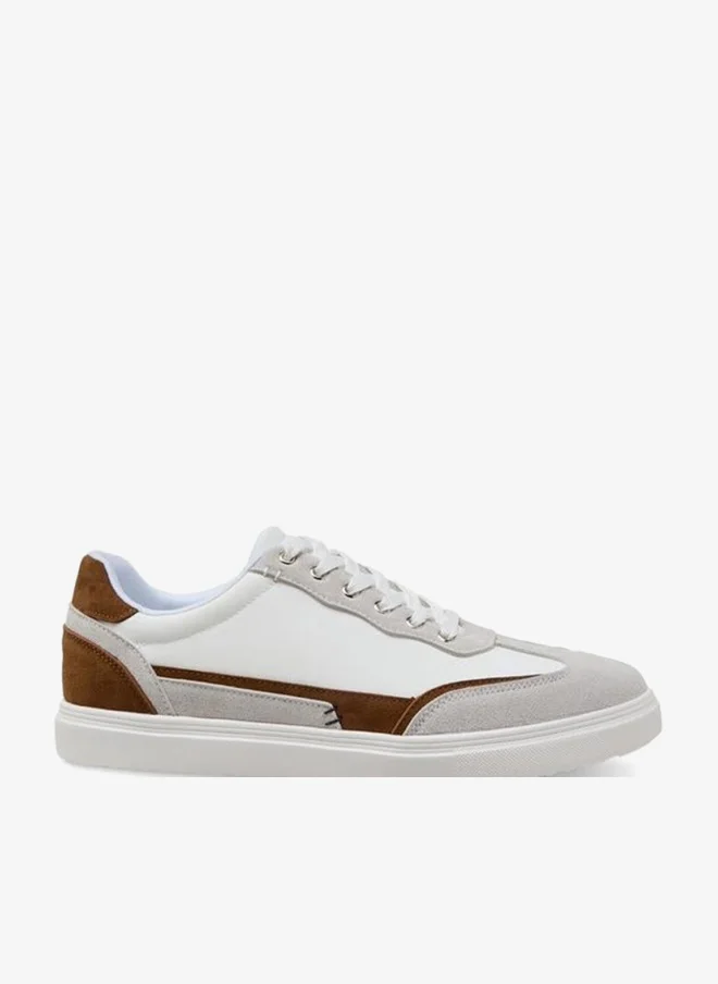 ال بي ال من شو اكسبرس Men Panelled Lace-Up Sneakers