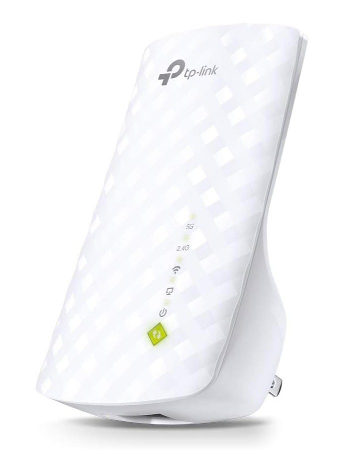 REBENUO TP-Link AC750 Wi-Fi Range Extender Up to 750Mbps Dual Band Repeater WiFi Signal Booster Access Point Easy Setup Extends to Smart Home and Alexa Devices (RE200) Egg Color Updated Version  - Image 1