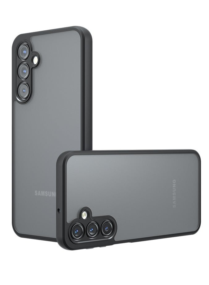 غطاء حماية لهاتف سامسونج جالاكسي A26 5G خلفية شفافة غير لامعة، غطاء هاتف نحيف، مضاد لبصمات الأصابع، حماية من السقوط - Image 1