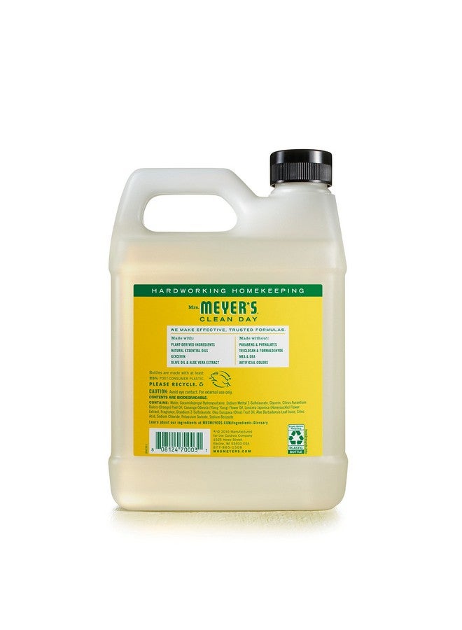 MRS. MEYER'S CLEAN DAY Liquid Hand Soap Refill, Honeysuckle, 33 Oz