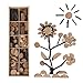Candywood Wooden Unfinished Craft Kits ToyUnfinished Natural Wood Slices Loose Part PlayDIY Wood Slices Kit for Toddler 3 UN_S - Image 2