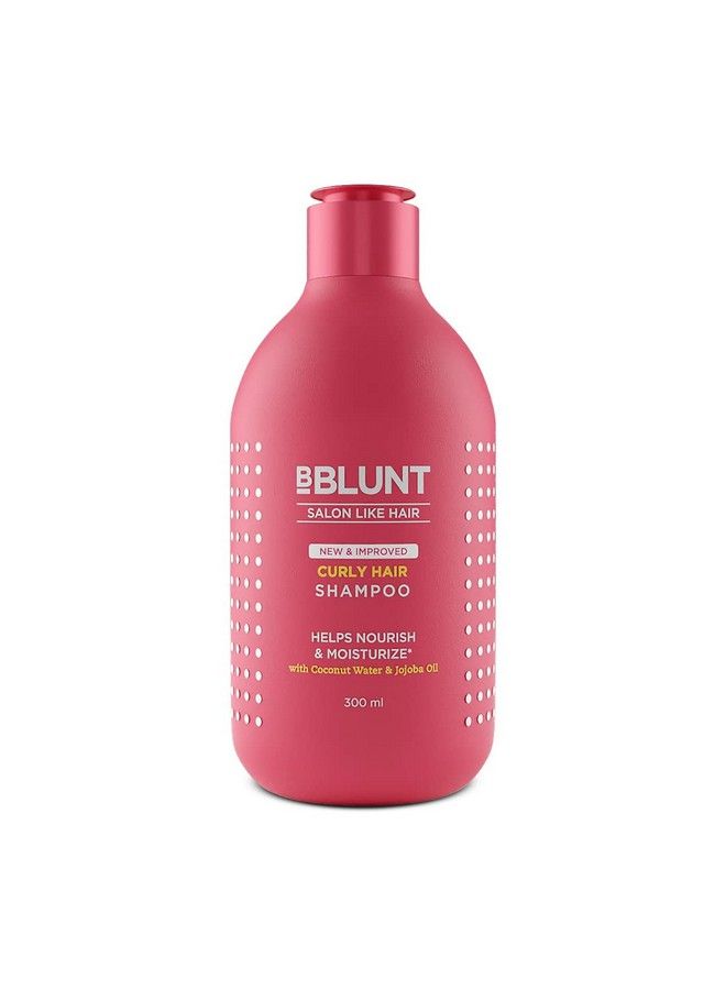 BBLUNT Curly Hair Shampoo With Coconut Water & Jojoba Oil 300 Ml - Image 2
