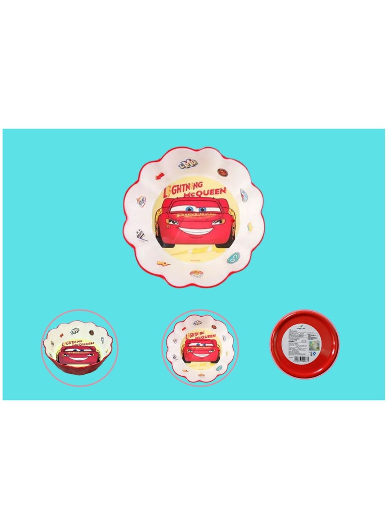 Disney Melamine Resin Lace Bowl Heat-Resistant, Bowl Anti-fall And Anti-scalding Tableware (Mc queen) - Image 2