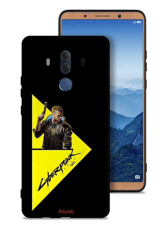 Tolwak Huawei Mate 10 Pro Protective Case Cover Cyberpunk 2077 - Image 1