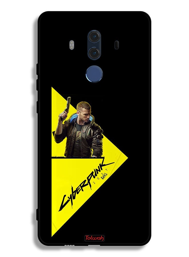 Tolwak Huawei Mate 10 Pro Protective Case Cover Cyberpunk 2077 - Image 2