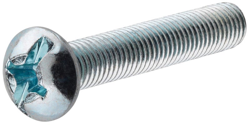 Hillman Zinc Round Head Combination Machine Screw 14 x 212