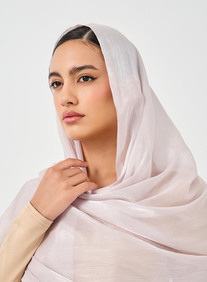 Amirah Plain Shimmer Design Hijab - Image 1