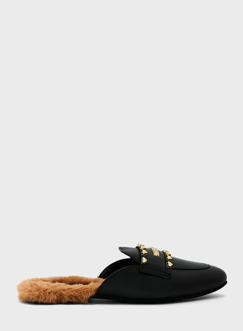 Love Moschino Love Slippers Espadrilles