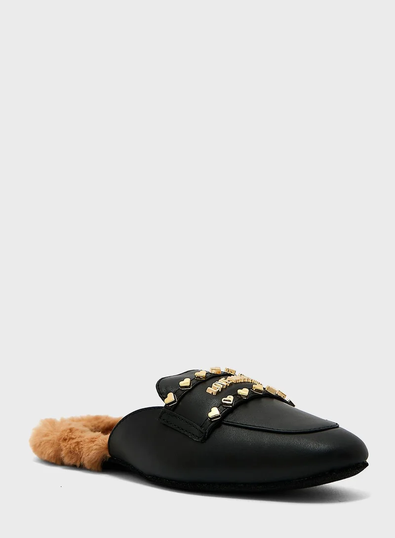 Love Moschino Love Slippers Espadrilles