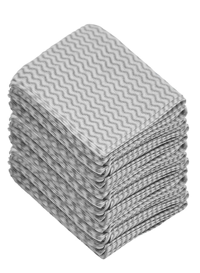 Superio Handy Wipes For Kitchen Multi-Purpose Heavy-Duty Reusable Cleaning cloth for house, Bathroom, and office. Disposable Dish Towel (15 Grey - Image 1