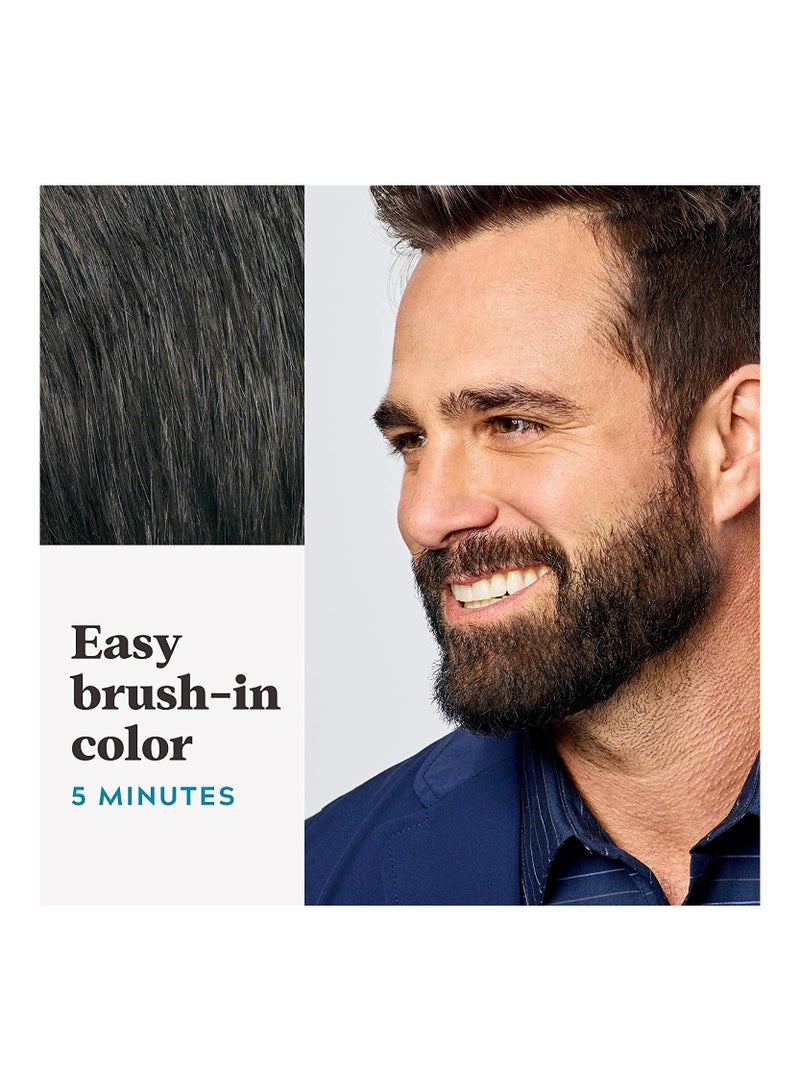 Just For Men Mustach and Beard Colour Dark Brown M-45 - Image 3