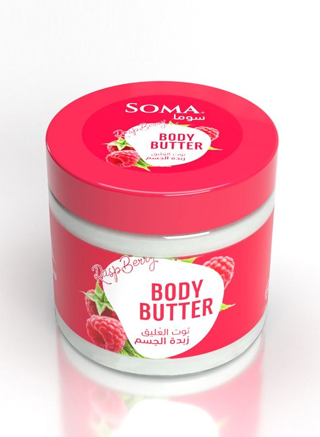 SOMA Body Butter Raspberry 350gm - Image 1