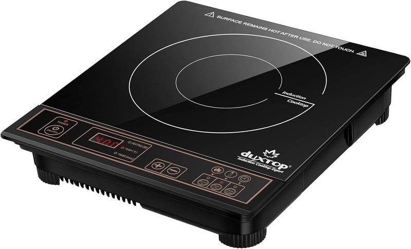 Duxtop 1800W Portable Induction Cooktop Countertop Burner, Gold 8100MC/BT-180G3 - Image 1
