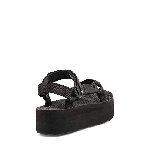 Teva Women's Flatform Universal Platform Sandal, Black, 5 M US - Image 5