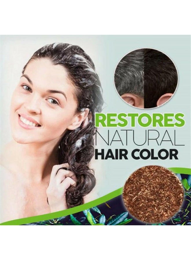 Hira Darkening Shampoo Bar, Hira Shampoo Bar, Archic Organic Hair Darkening Shampoo Bar, Soap Hair Darkening Shampoo Bar-Natural Organic Moisturize Repair Gray White Hair Color - Image 2