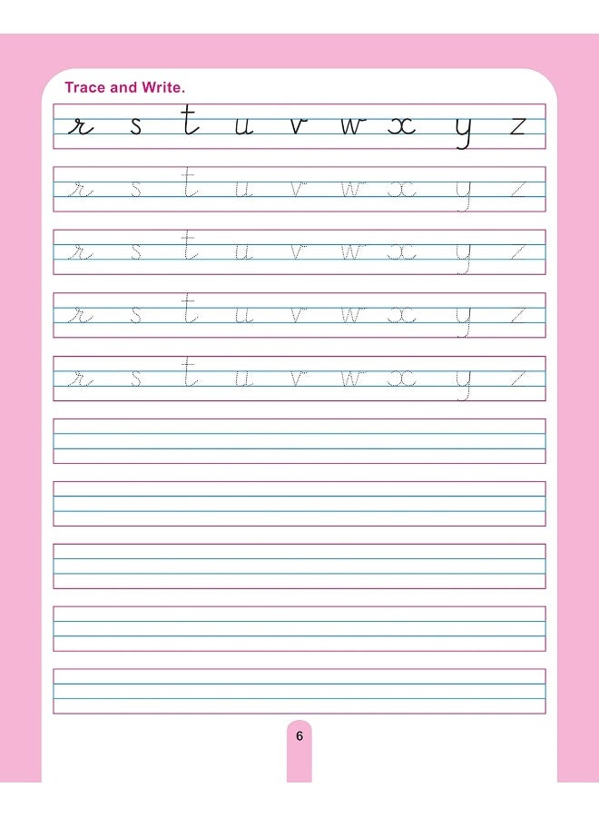 Capital & Small Letters Pattern Writing Practice Book 1 for Age 2 -6 Years | Write and Practice - Image 5