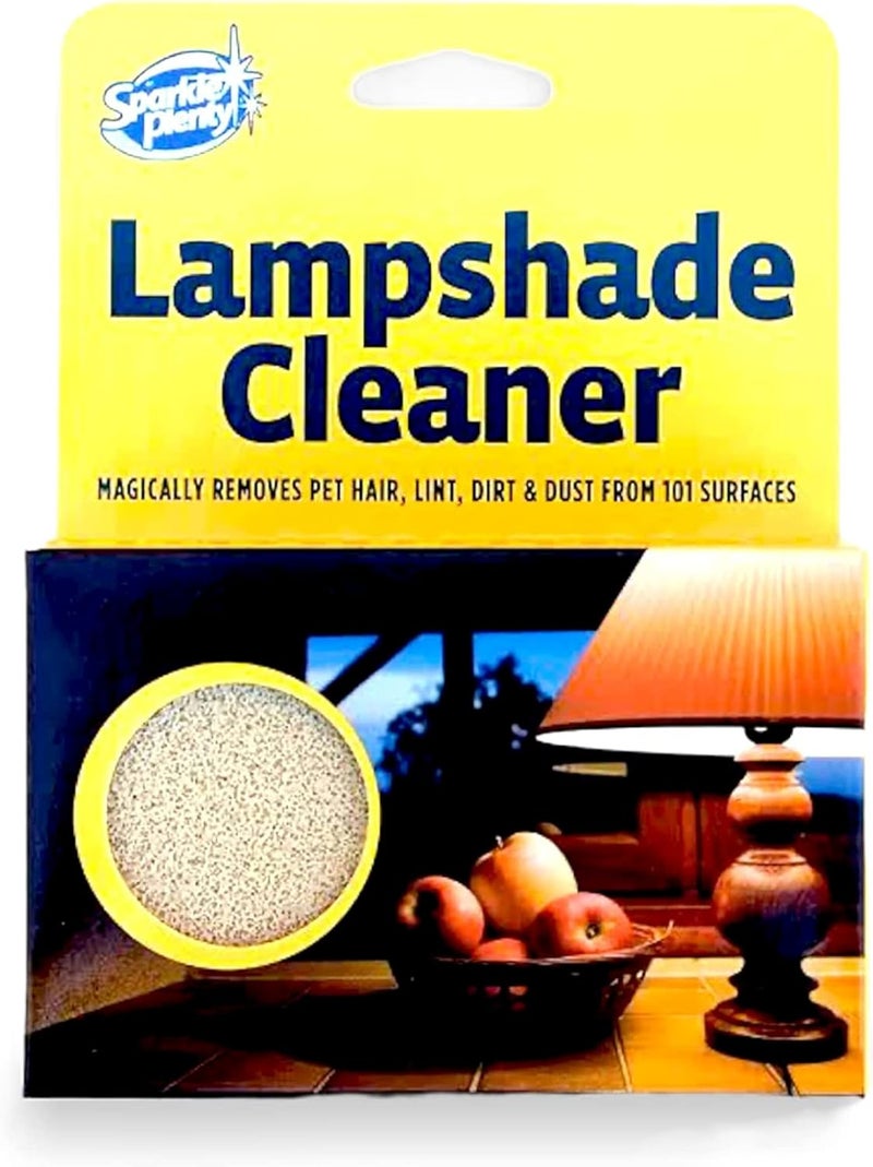 Sparkle Plenty Sponge Lamp Shade and Fabric Cleaner - Non-Scratch Cleaning Solution for Delicate Surfaces - Image 1