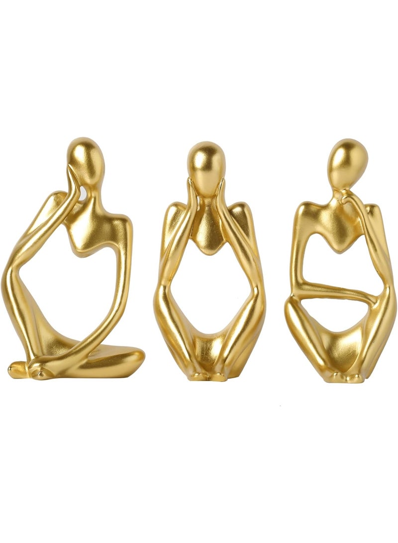LYNLYN Gold Statue Decor - Image 1