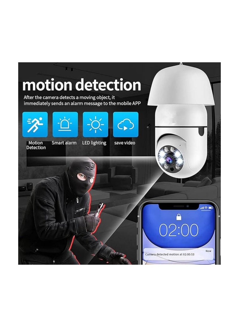 Generic 360° Aura: Captivating WiFi Panorama Camera by & Wireless WIFI Outdoor CCTV Monitor Smart Home Security, Easy To View Install, Your Ultimate Home Sentinel  - Image 3