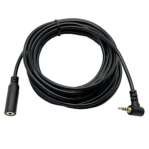 Seadream 2.5mm Male to Female Backup Camera Extension Cable Dash Cam Rearview Backup Camera Extension Cord 2.5mm Male to Female (10FT) - Image 1