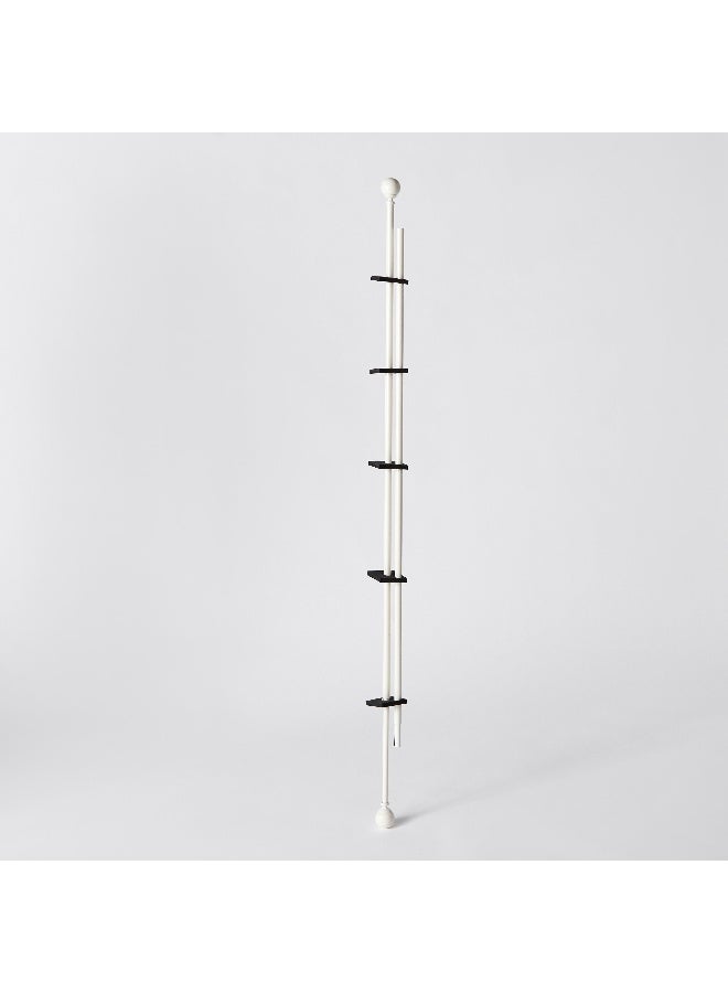 Home Box Berg Extendable Curtain Rod with Round Finial 320 x 1.6 cm - Image 4