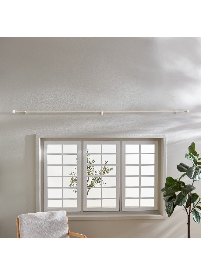 Home Box Berg Extendable Curtain Rod with Round Finial 320 x 1.6 cm - Image 5