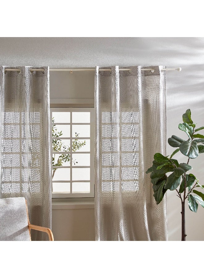 Home Box Berg Extendable Curtain Rod with Round Finial 320 x 1.6 cm - Image 3