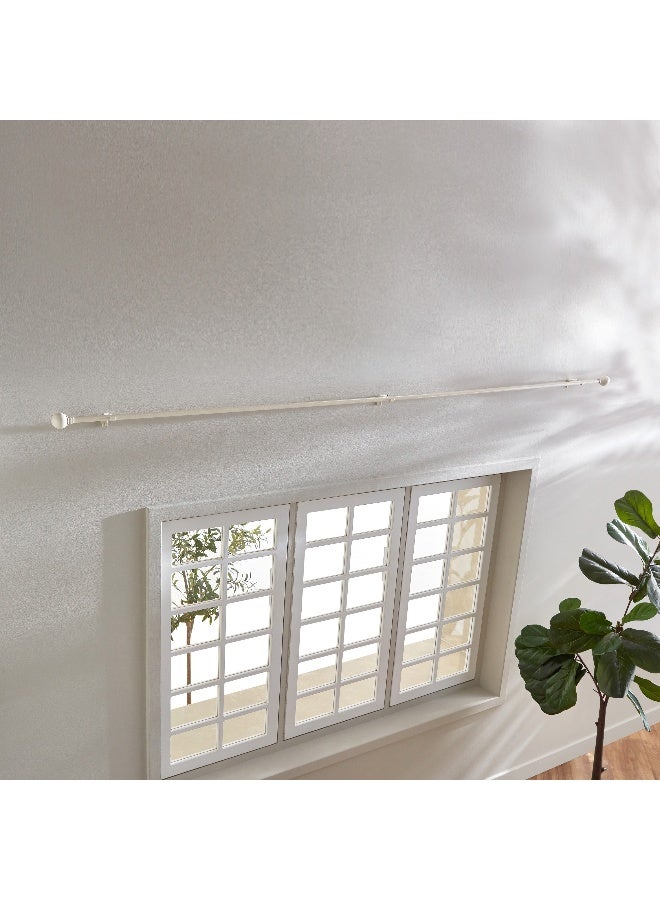 Home Box Berg Extendable Curtain Rod with Round Finial 320 x 1.6 cm - Image 2