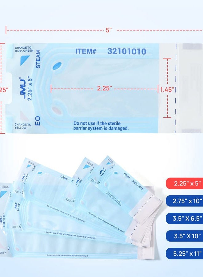 JMU Self Sealing Sterilization Pouches 2.25" x 5" 24100101 200 - Image 4