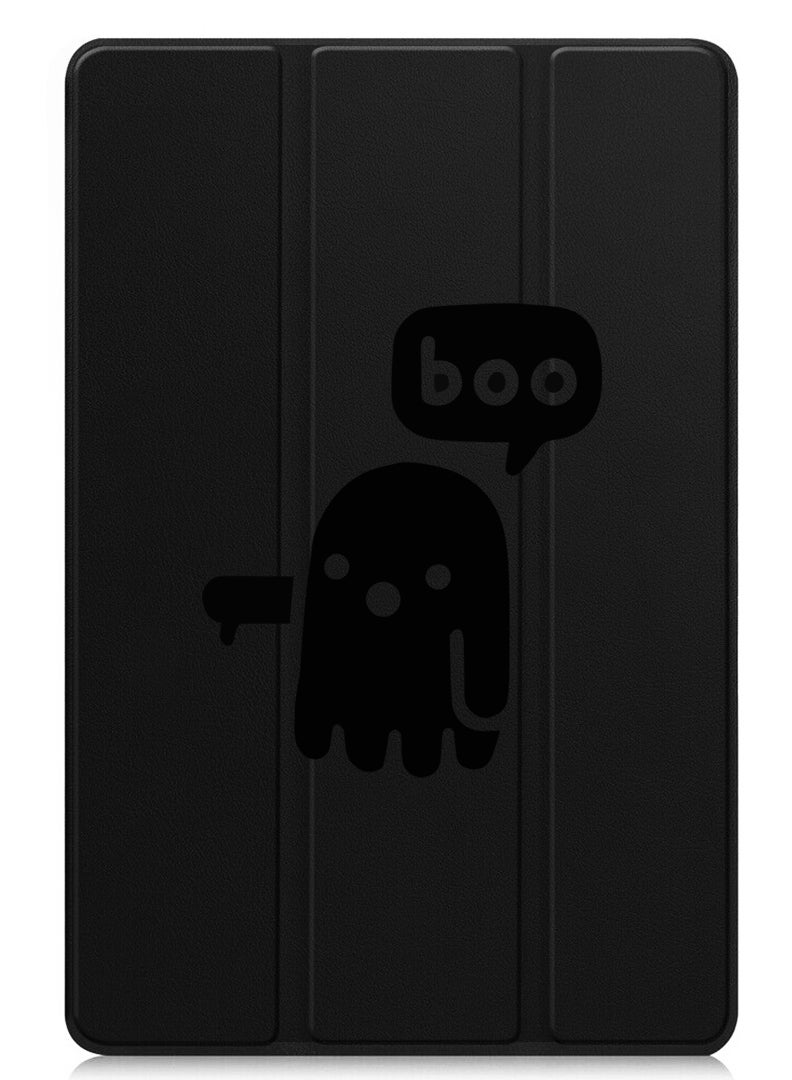 Theodor Protective Flip Case For Xiaomi Pad 7 & Xiaomi Pad 7 Pro With Trifold Stand Auto Wake Sleep Shockproof Cover - Boo - Black - Image 1