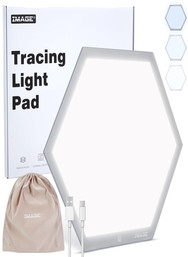 IMAGE Educational LED Light Box for Kids, 17.2×14.9" Tracing Table 3 Brightness Levels for Early Learning, Cognitive Development, Fine Motor Skills, STEM Activities - Image 1